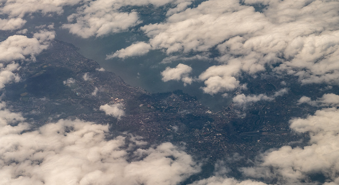 Kanton Zürich Zürich, Zürichsee 2019-05-16 Flug DLH1892 München Franz Josef Strauß (MUC/EDDM) - Bilbao (BIO/LEBB) Luftbild aerial photo