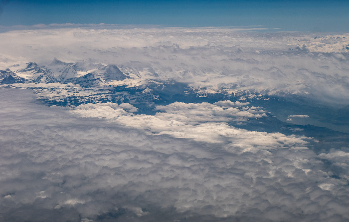 Alpen in Wolken Kanton Solothurn