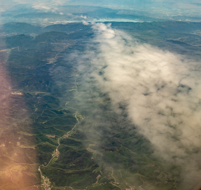 Aragonien 2019-05-16 Flug DLH1892 München Franz Josef Strauß (MUC/EDDM) - Bilbao (BIO/LEBB) Embalse de Yesa Luftbild aerial photo