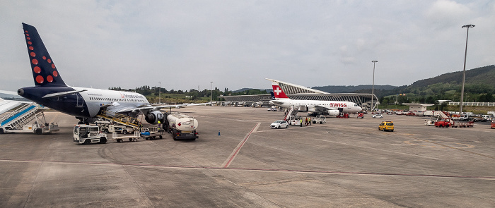 Aeropuerto de Bilbao 2019-05-16 Flug DLH1892 München Franz Josef Strauß (MUC/EDDM) - Bilbao (BIO/LEBB)