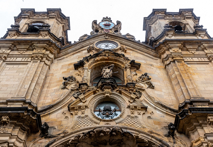Donostia-San Sebastián Parte Vieja-Alde Zaharra: 31 de Agosto Kalea - Basílica de Santa María del Coro