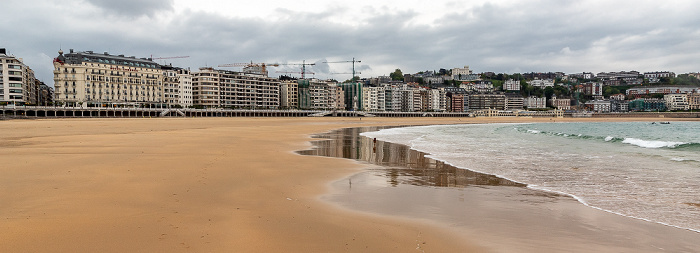 Donostia-San Sebastián Bahía de La Concha mit Playa de La Concha