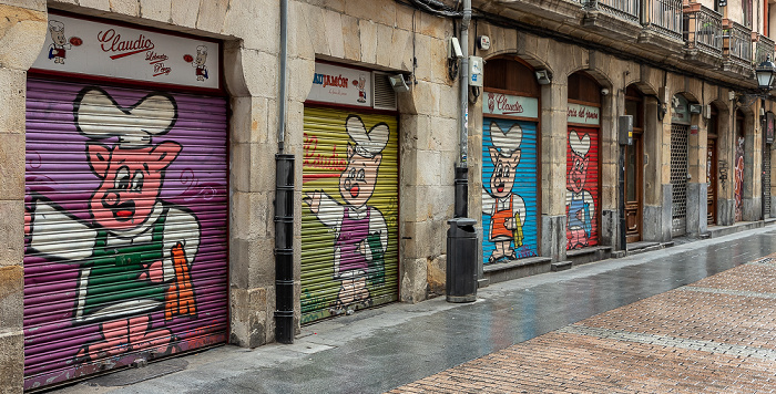 Casco Viejo: Calle de la Esperanza (Itxaropen Kalea) Bilbao