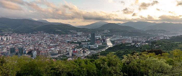 Bilbao Monte Archanda: Blick vom Parque del Funicular