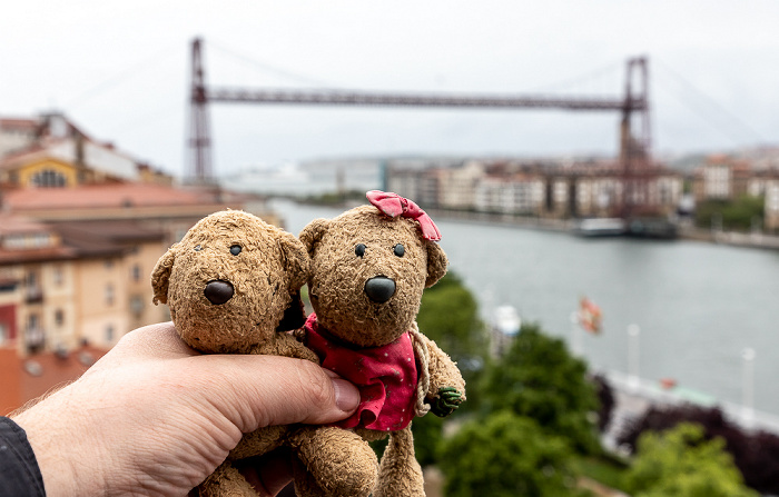 Portugalete Teddy, Teddine Ría de Bilbao Schwebefähre Puente de Vizcaya