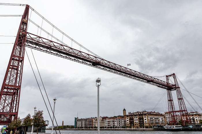 Ría de Bilbao, Schwebefähre Puente de Vizcaya (Puente Colgante), Stadtteil Las Arenas der Gemeinde Getxo Portugalete