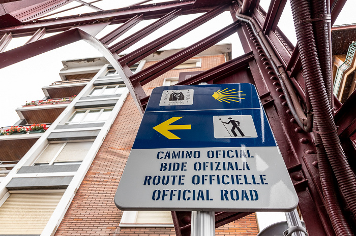 Portugalete Schwebefähre Puente de Vizcaya (Puente Colgante): Webweiser für den Jakbosweg