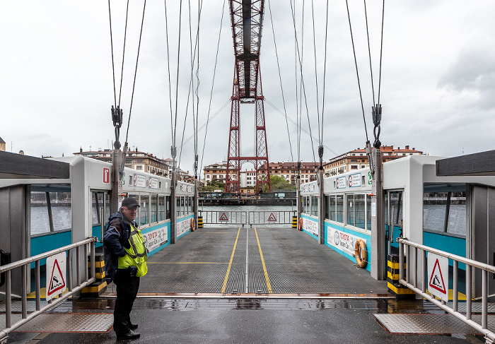 Portugalete Schwebefähre Puente de Vizcaya (Puente Colgante)