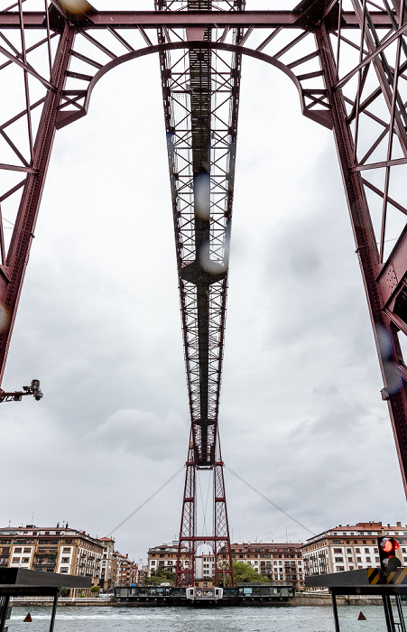 Portugalete Schwebefähre Puente de Vizcaya (Puente Colgante), Ría de Bilbao