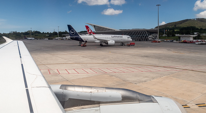 Aeropuerto de Bilbao 2019-05-20 Flug DLH1893 Bilbao (BIO/LEBB) - München Franz Josef Strauß (MUC/EDDM)