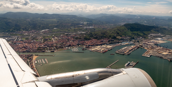 Hafen Bilbao, Golf von Biskaya Baskenland