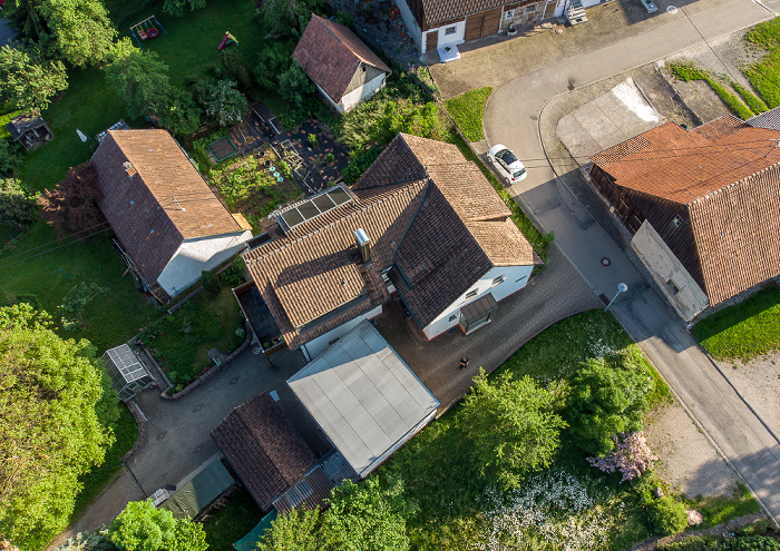 Pfohren Neudinger Weg Luftbild aerial photo