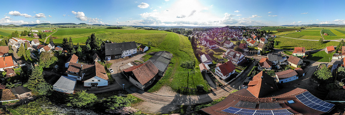 Pfohren Neudinger Weg, Kopen Luftbild aerial photo