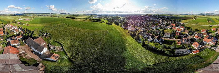 Pfohren Kopen Luftbild aerial photo