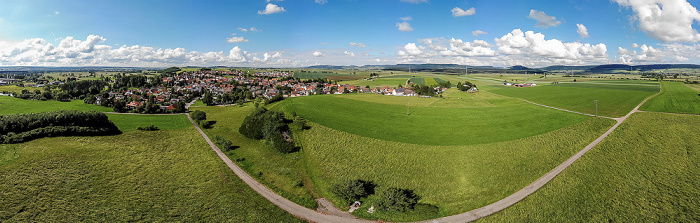 Pfohren Kopen Luftbild aerial photo