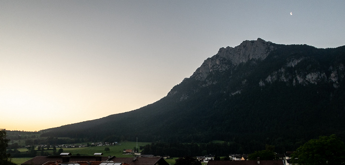 Ebbs Blick aus dem Hotel Sattlerwirt: Kaisergebirge (Zahmer Kaiser)