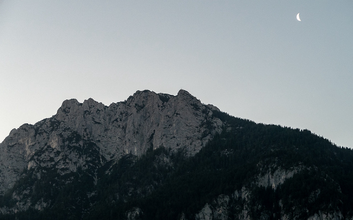 Ebbs Blick aus dem Hotel Sattlerwirt: Kaisergebirge (Zahmer Kaiser)