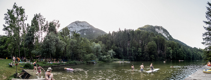 Langkampfen Stimmersee, Brandenberger Alpen mit Pendling (links)