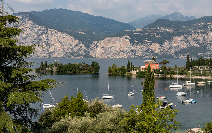 Malcesine Blick aus dem Hotel Villa Orizzonte: Gardasee