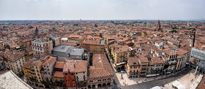 Blick vom Torre dei Lamberti Verona