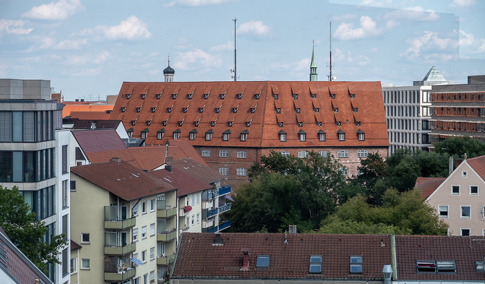 Blick vom Deutschhaus Parkhaus Ulm