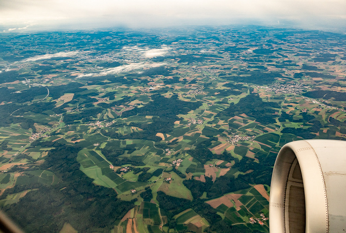 Bayern - Landkreis Pfaffenhofen an der Ilm (links) / Landkreis Freising (rechts) Landkreis Pfaffenhofen an der Ilm