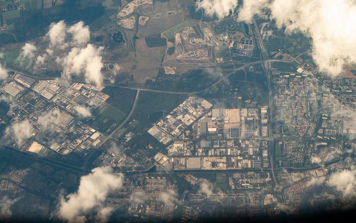 Tilburg: Industriegebiet Kraaiven Provinz Noord-Brabant