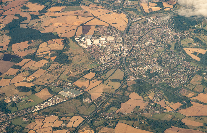 Hatfield, Motorway M1 Hertfordshire