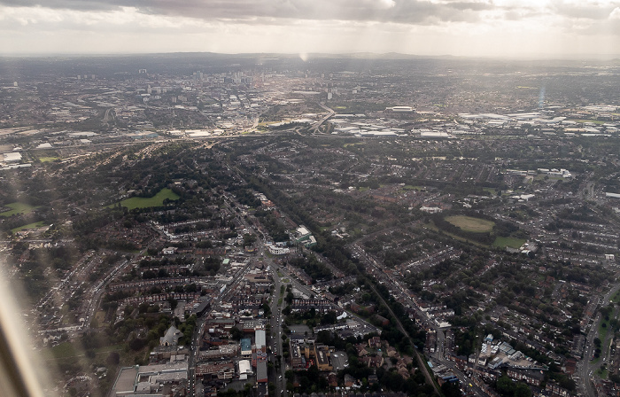 Birmingham 2019-08-10 Flug DLH2510 München Franz Josef Strauß (MUC/EDDM) - Birmingham (BHX/EGBB) Luftbild aerial photo