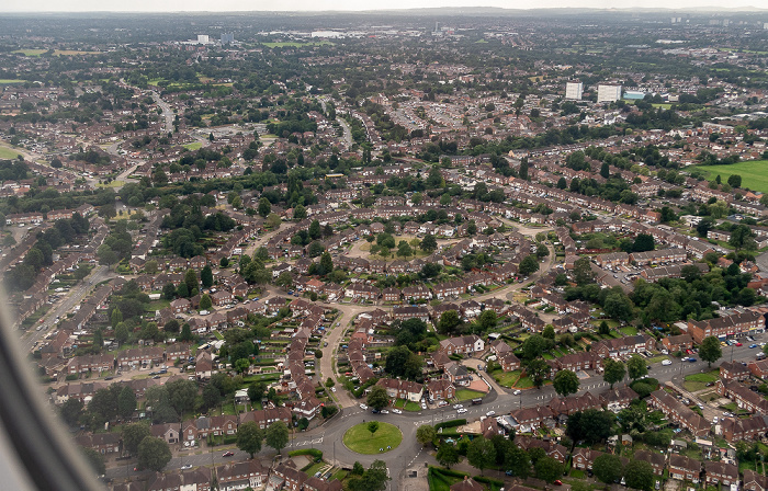 Birmingham 2019-08-10 Flug DLH2510 München Franz Josef Strauß (MUC/EDDM) - Birmingham (BHX/EGBB) Luftbild aerial photo