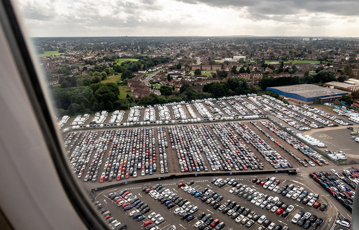 Birmingham 2019-08-10 Flug DLH2510 München Franz Josef Strauß (MUC/EDDM) - Birmingham (BHX/EGBB) Luftbild aerial photo