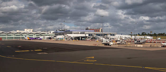 Birmingham Airport 2019-08-10 Flug DLH2510 München Franz Josef Strauß (MUC/EDDM) - Birmingham (BHX/EGBB)