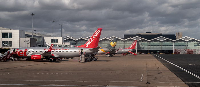 Birmingham Airport 2019-08-10 Flug DLH2510 München Franz Josef Strauß (MUC/EDDM) - Birmingham (BHX/EGBB)