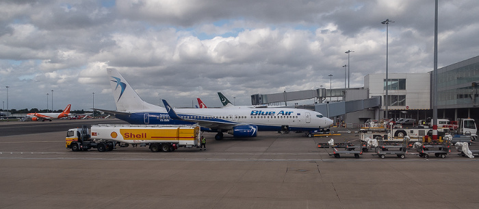 Birmingham Airport 2019-08-10 Flug DLH2510 München Franz Josef Strauß (MUC/EDDM) - Birmingham (BHX/EGBB)