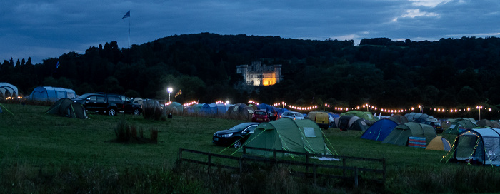Deer Park Campsite (Lakefest): James Eastnor Deer Park Campsite, Eastnor Castle