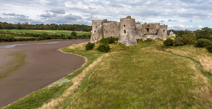 Carew Castle, Carew River Carew