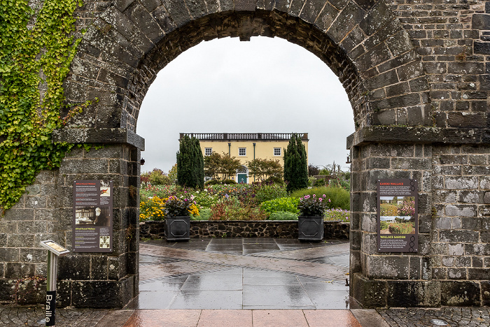 National Botanic Garden of Wales: Wallace Garden, Principality House Llanarthney