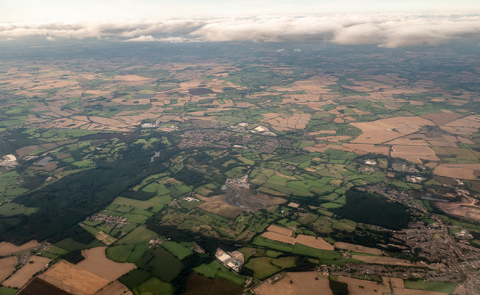 Großbritannien 2019-08-15 Flug DLH2511 Birmingham (BHX/EGBB) - München Franz Josef Strauß (MUC/EDDM) Luftbild aerial photo