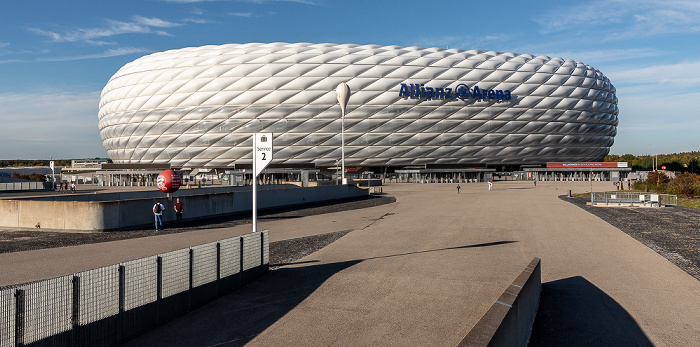 Parkhaus der Allianz Arena / Esplanade, Allianz Arena München