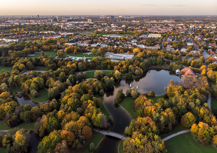 München Ostpark Luftbild aerial photo
