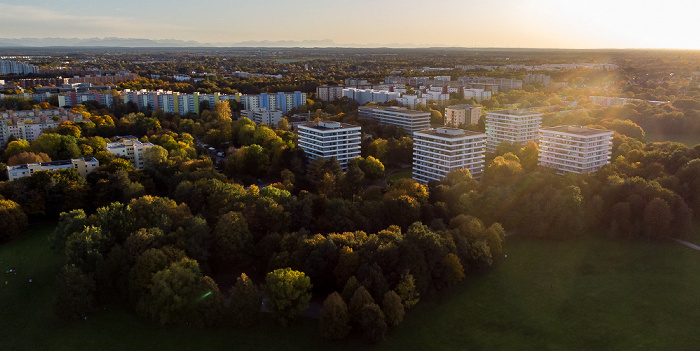 München Ostpark, Neuperlach Luftbild aerial photo