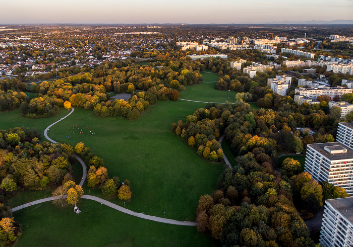 München Ostpark, Neuperlach Luftbild aerial photo