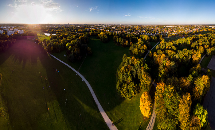 München Ostpark Luftbild aerial photo
