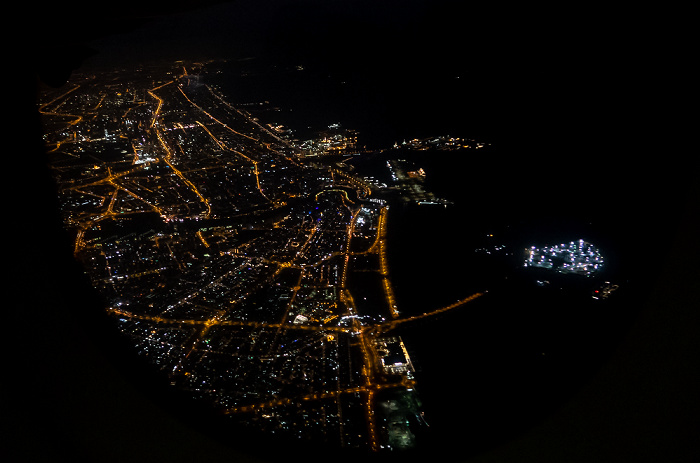 Dubai 2019-11-23 Flug UAE52 München Franz Josef Strauß (MUC/EDDM) - Dubai (DXB/OMDB) Luftbild aerial photo