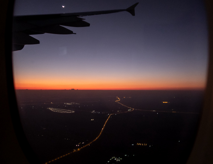 Dubai 2019-11-23 Flug UAE52 München Franz Josef Strauß (MUC/EDDM) - Dubai (DXB/OMDB) Luftbild aerial photo