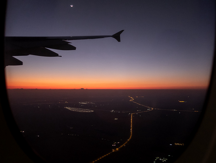 Dubai 2019-11-23 Flug UAE52 München Franz Josef Strauß (MUC/EDDM) - Dubai (DXB/OMDB) Luftbild aerial photo