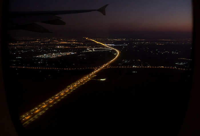 Dubai 2019-11-23 Flug UAE52 München Franz Josef Strauß (MUC/EDDM) - Dubai (DXB/OMDB) Luftbild aerial photo