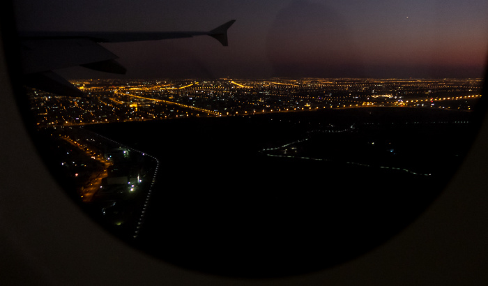 Dubai 2019-11-23 Flug UAE52 München Franz Josef Strauß (MUC/EDDM) - Dubai (DXB/OMDB) Luftbild aerial photo