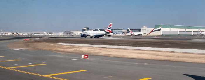 Dubai International Airport 2019-11-24 Flug UAE388 Dubai (DXB/OMDB) - Intler Flughafen Rangun (RGN/VYYY)