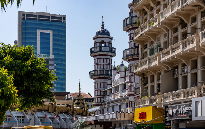 Yangon Sule Pagoda Road: Bengali Sunni Jameh Mosque